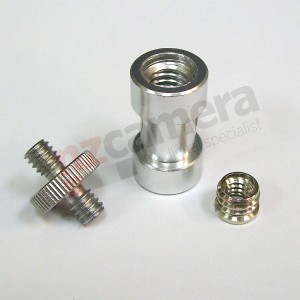 1/4" to 1/4 plus 1/4 - 3/8" Adapter