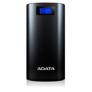 ADATA P20000D 2.1A 20000mAh Power Bank with LCD