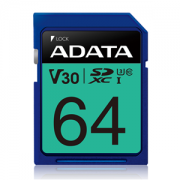 ADATA Premier Pro UHS-I U3 V30 SDXC Card 64GB