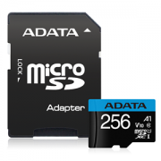 ADATA Premier microSDXC UHS-I A1 V10 Card 256GB + Adapter