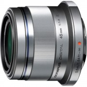 Olympus M.Zuiko 45mm f1.8 Lens Silver