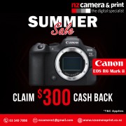 Canon EOS R6 Mirrorless Mark II Camera + Summer Cash Back